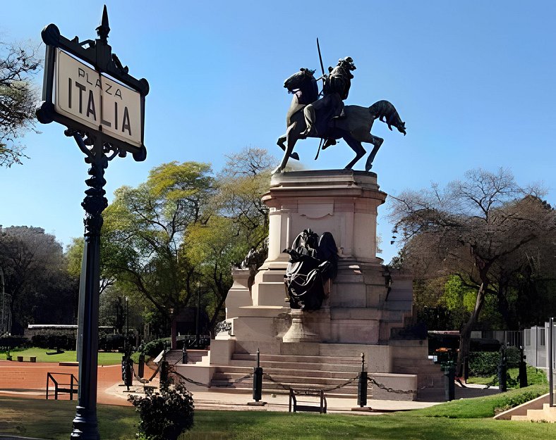 Hermoso Estudio en Plaza Italia, a pasos del Metro